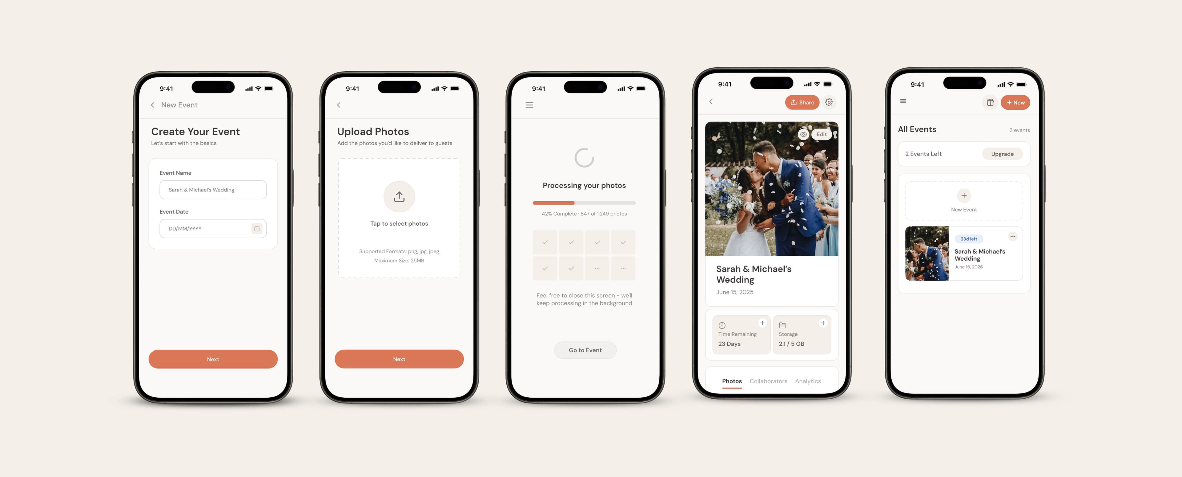 App mockup